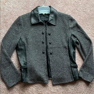 St. John leather jacket